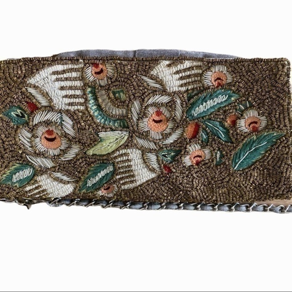 Noonday Collection beaded embroidered crossbody clutch - Picture 7 of 17